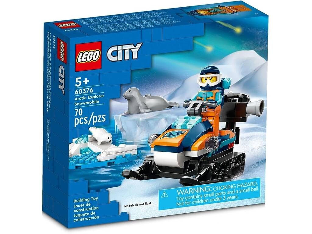 Motoneige Lego City Arctic Explorers 60376