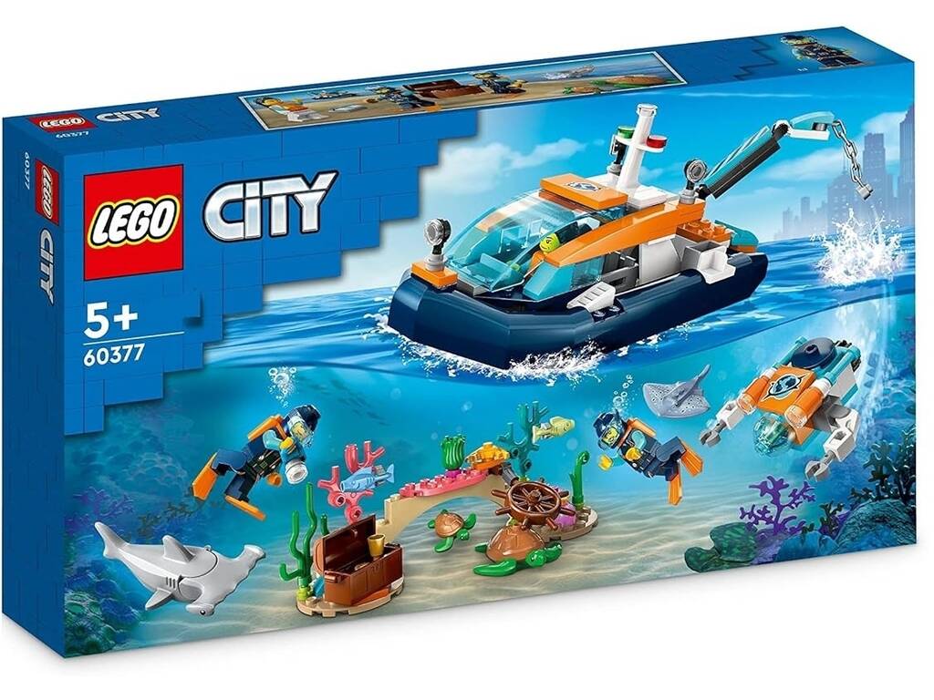 Lego City Barco de Exploración Submarina 60377