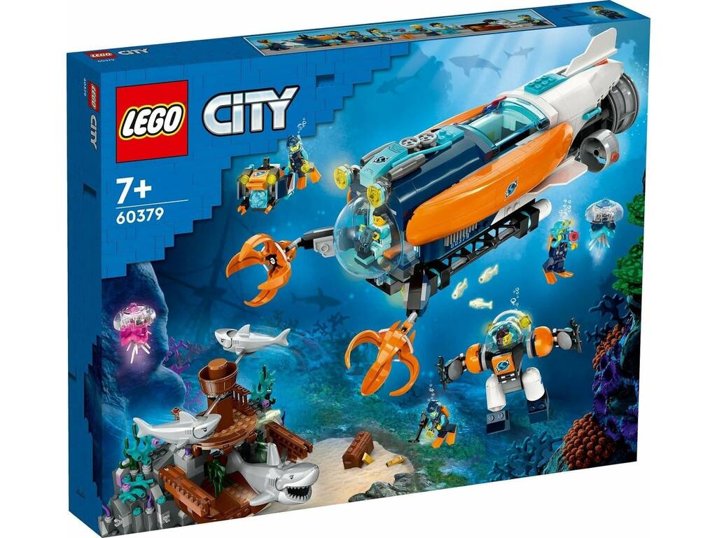 Lego City Submarino de Exploración de las Profundidades 60379