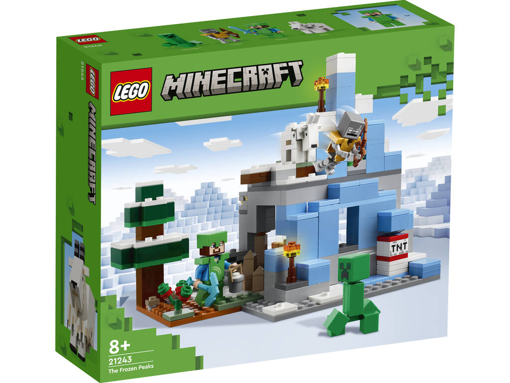 Lego Minecraft Los Picos de Hielo Lego 21243