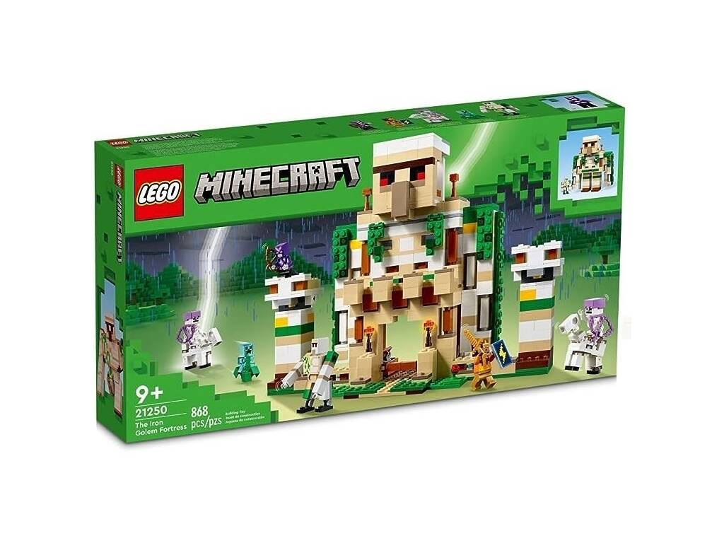 Lego Minecraft Fortezza del Golem di Ferro 21250