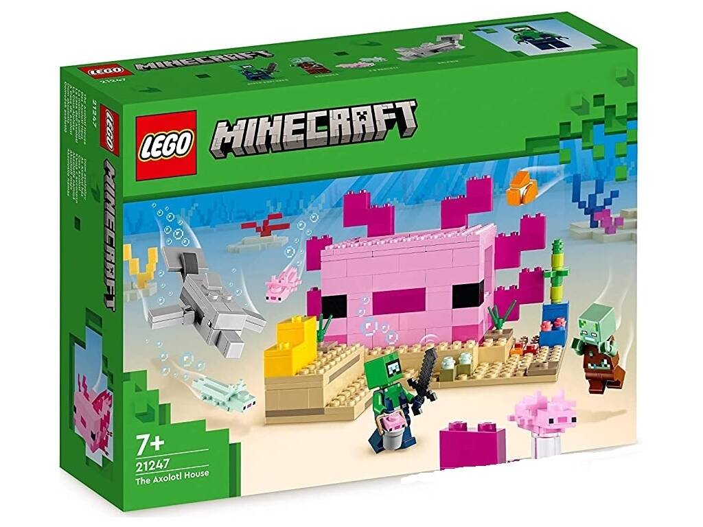 Lego Minecraft A Casa Ajolote 21247