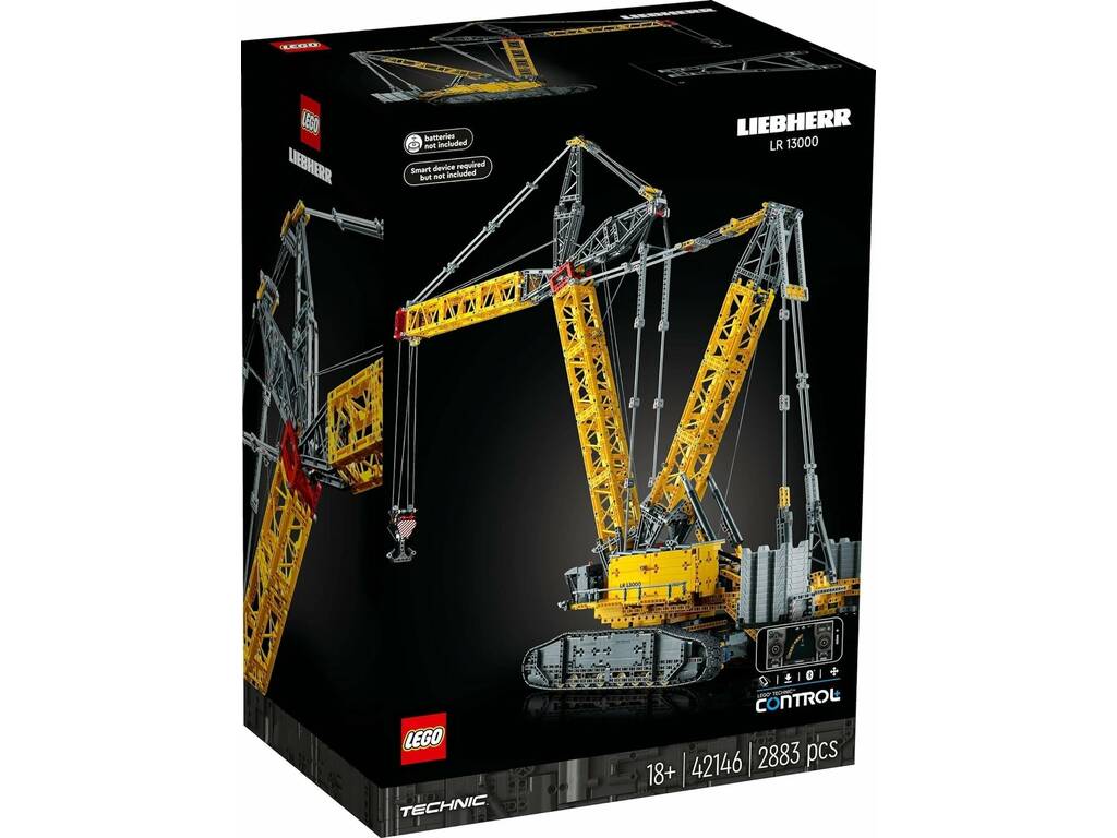 Lego Technic Grúa sobre Orugas Liebherr LR 13000 42146