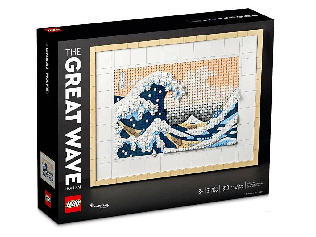 Lego Art Hokusai La Grande Onda 31208