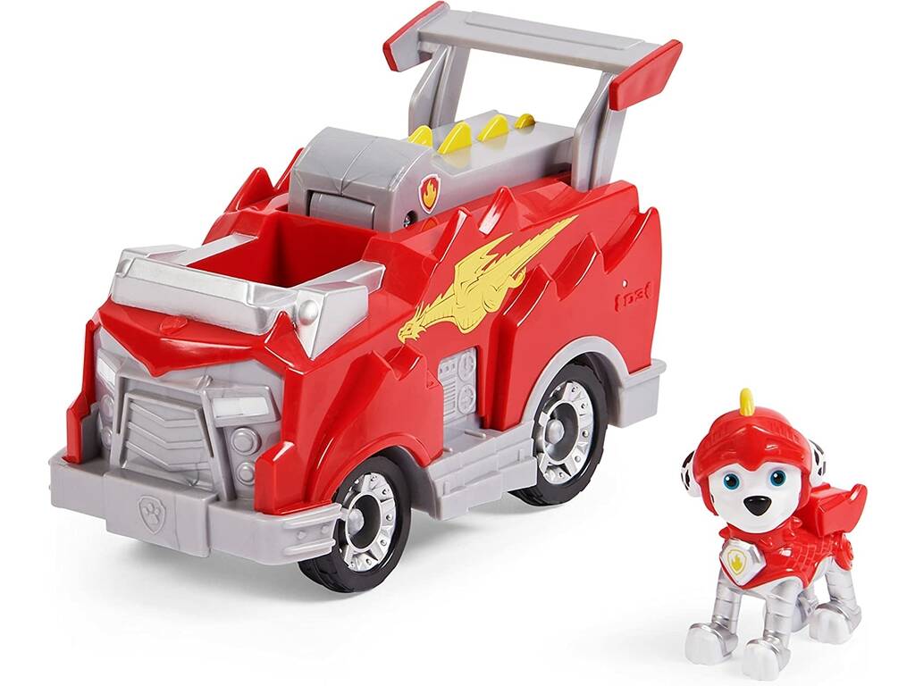 Patrulla Canina Rescue Knights Marshall Vehículo Deluxe Spin Master 6063585