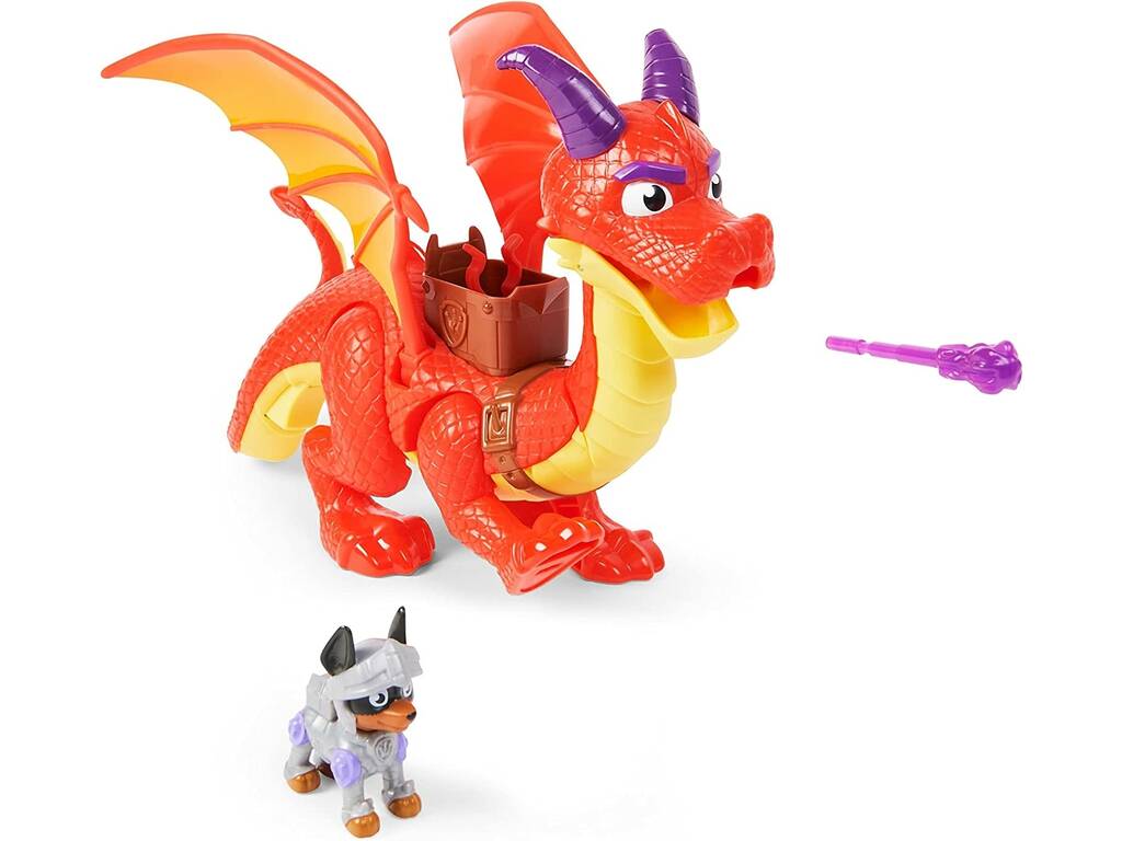 Paw Patrol Rescue Knights Sparks The Dragon mit Claw Spin Master 6062105