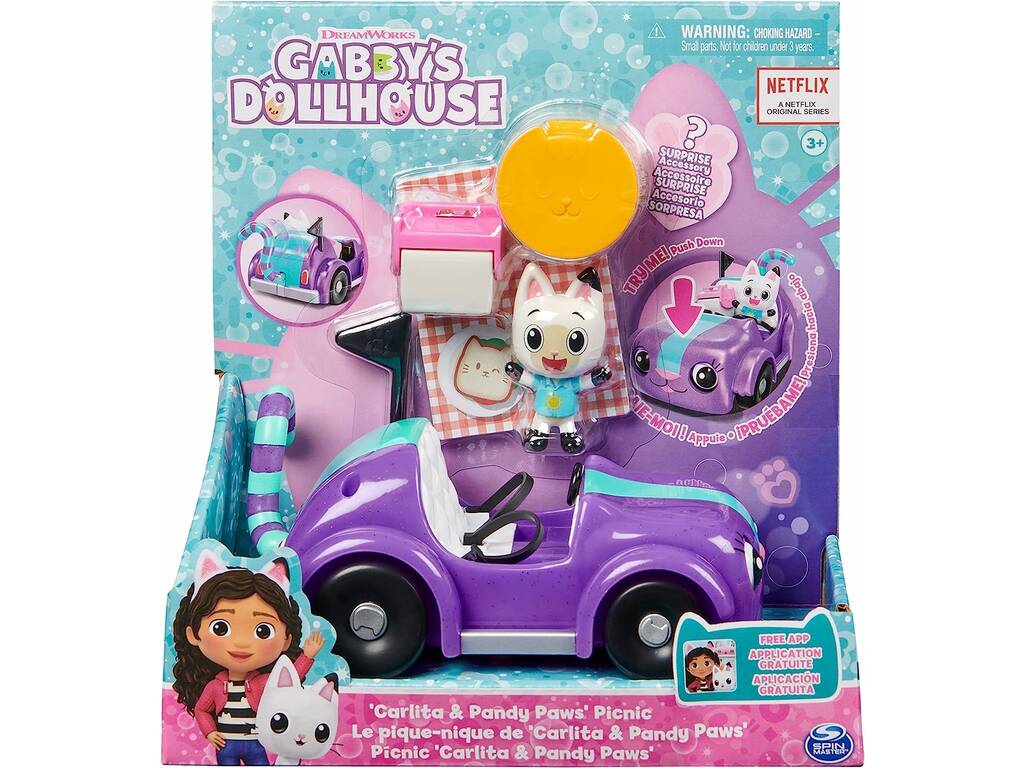 Gabby's Dollhouse Picnic Carlita and Pandy Paws Spin Master 6062145