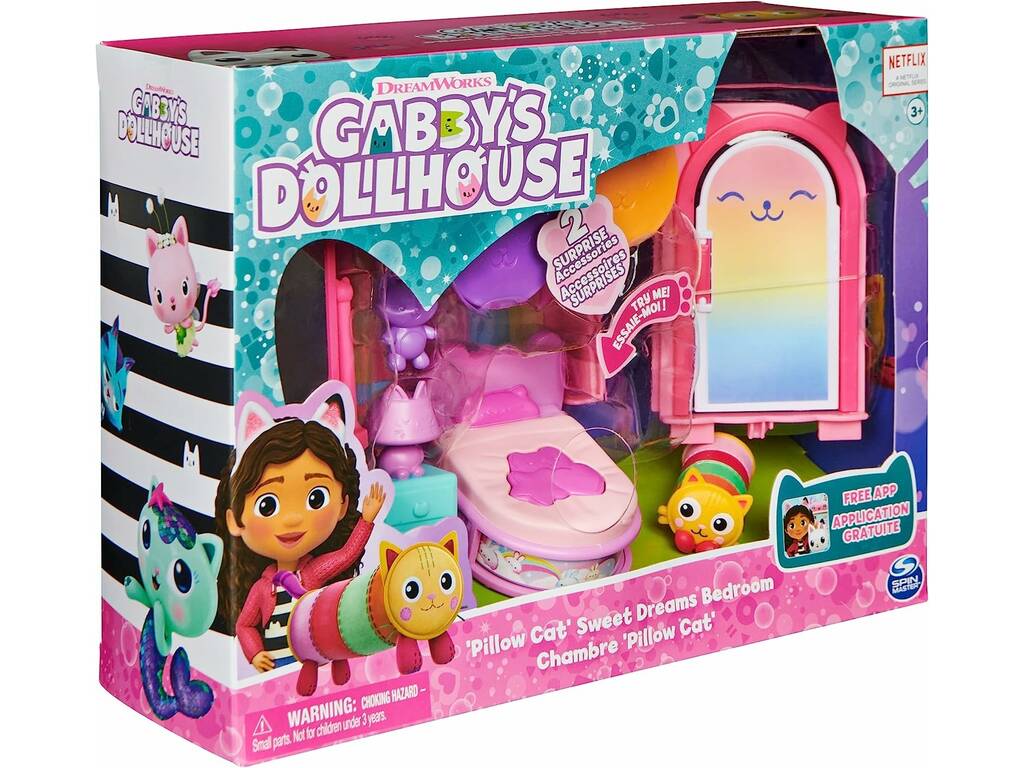Gabby Doll House Habitaciones Deluxe Modelos Surtidos