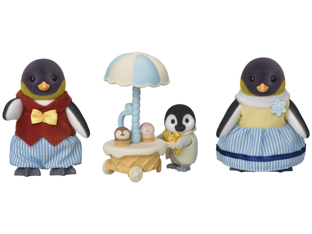 Sylvanian Families Familia Pingüino Epoch Para Imaginar 5694