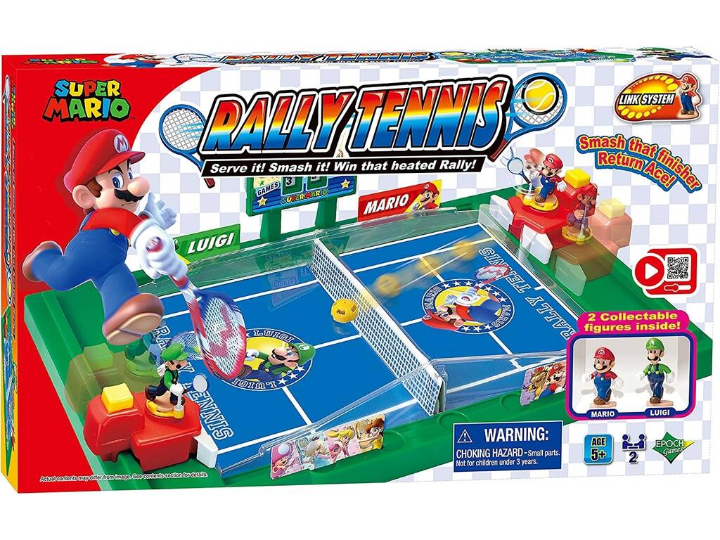 Super Mario Jogo Rally Tennis Epoch Para Imaginar 7434
