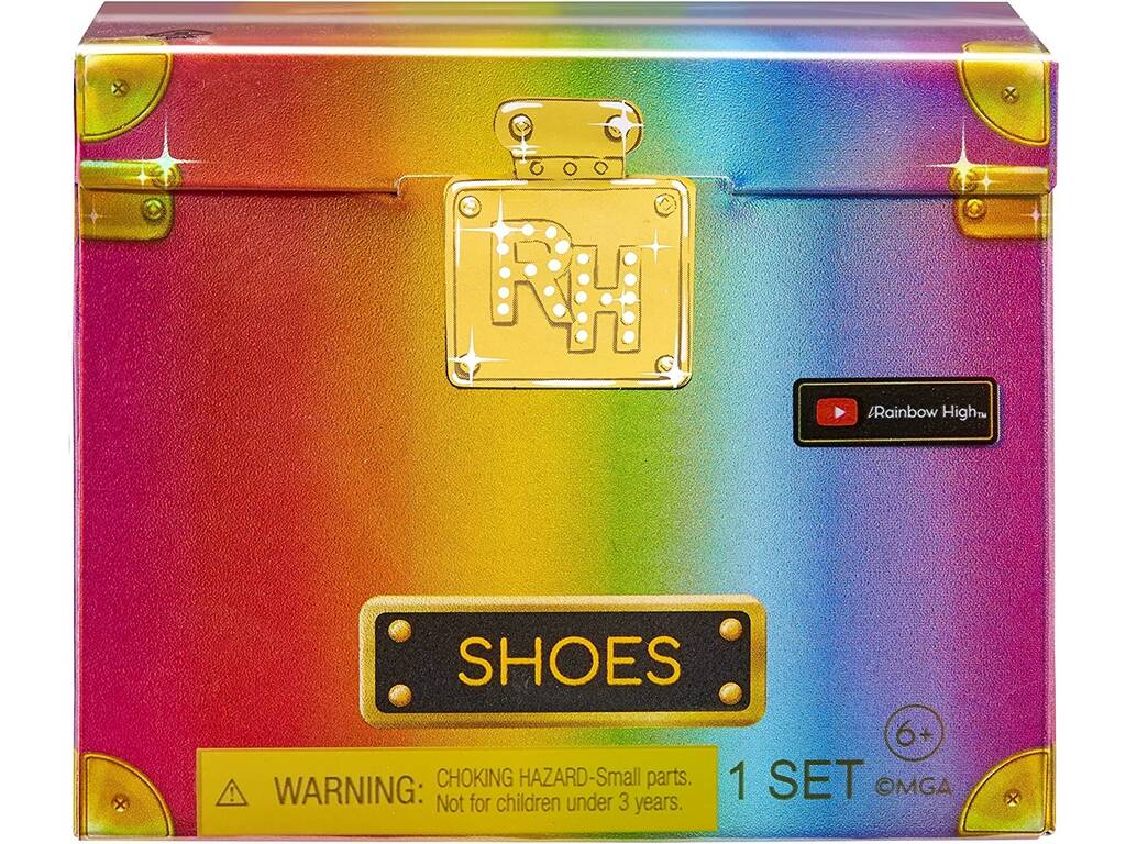 Rainbow High Acessórios de Moda Sapatos MGA 586074