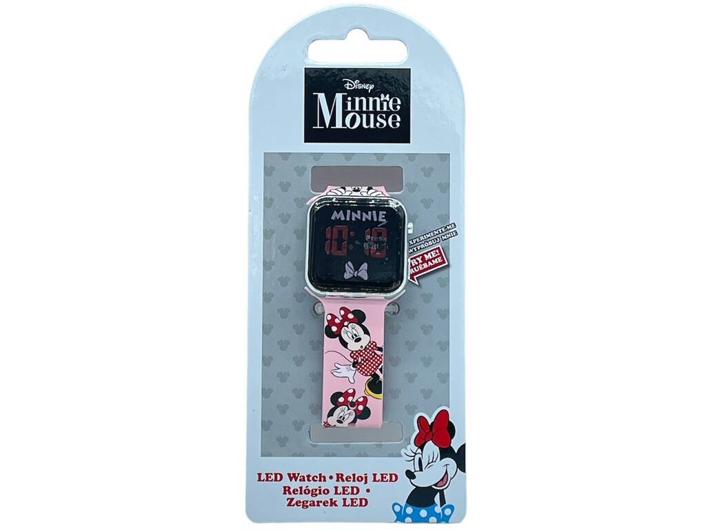 Relógio Led Minnie Kids MN4369