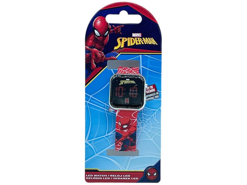 Uhr Led Spiderman Kids SPD4719