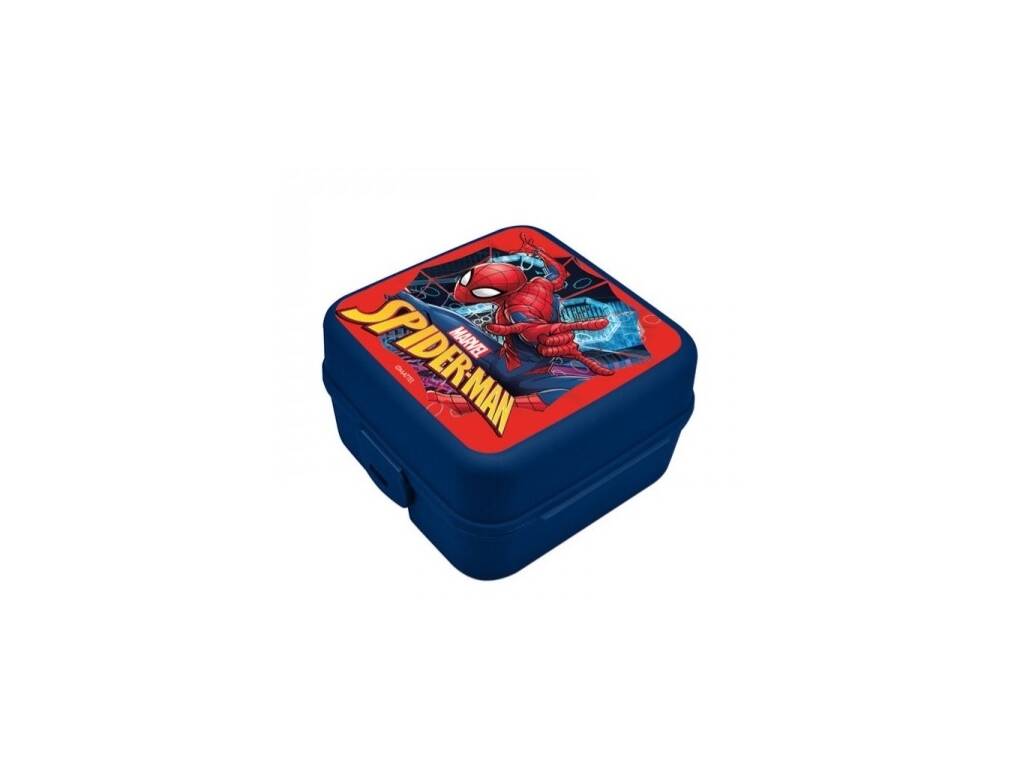 Spiderman Sandwichera Con Compartimentos de Kids Licensing 840418
