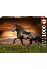 Puzzle 1000 Traberpferd Educa 19555