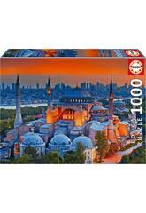 Puzzle 1000 Mosquée bleue, Istanbul par Educa 19612