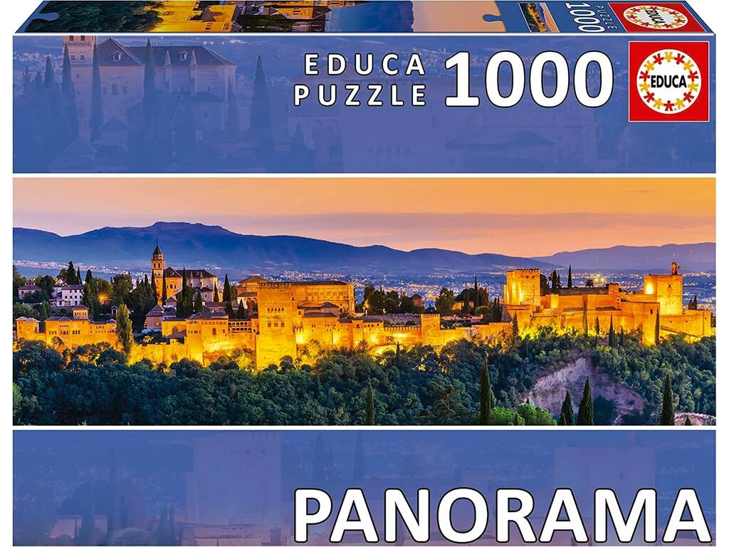 Puzzle 1000 Alhambra, Grenade d'Educa 19576
