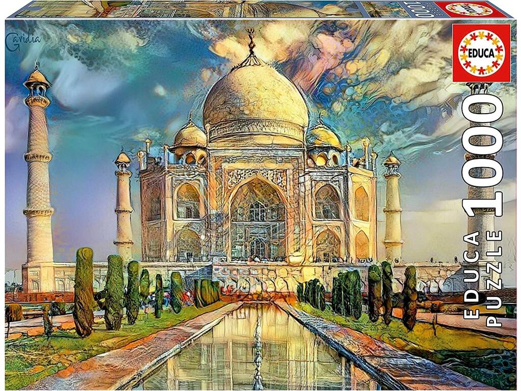 Puzzle 1000 Taj Mahal d'Educa 19613