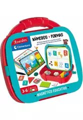 Mala Jogo Magnético Educativo Números e Formas Clementoni 55493