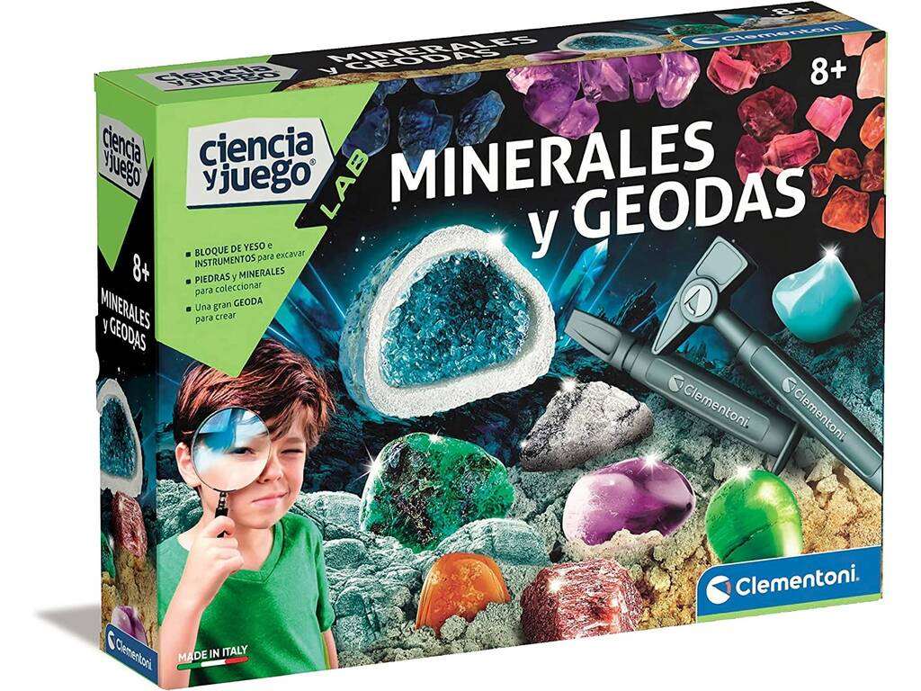 Minerais e Geodas Clementoni 55488