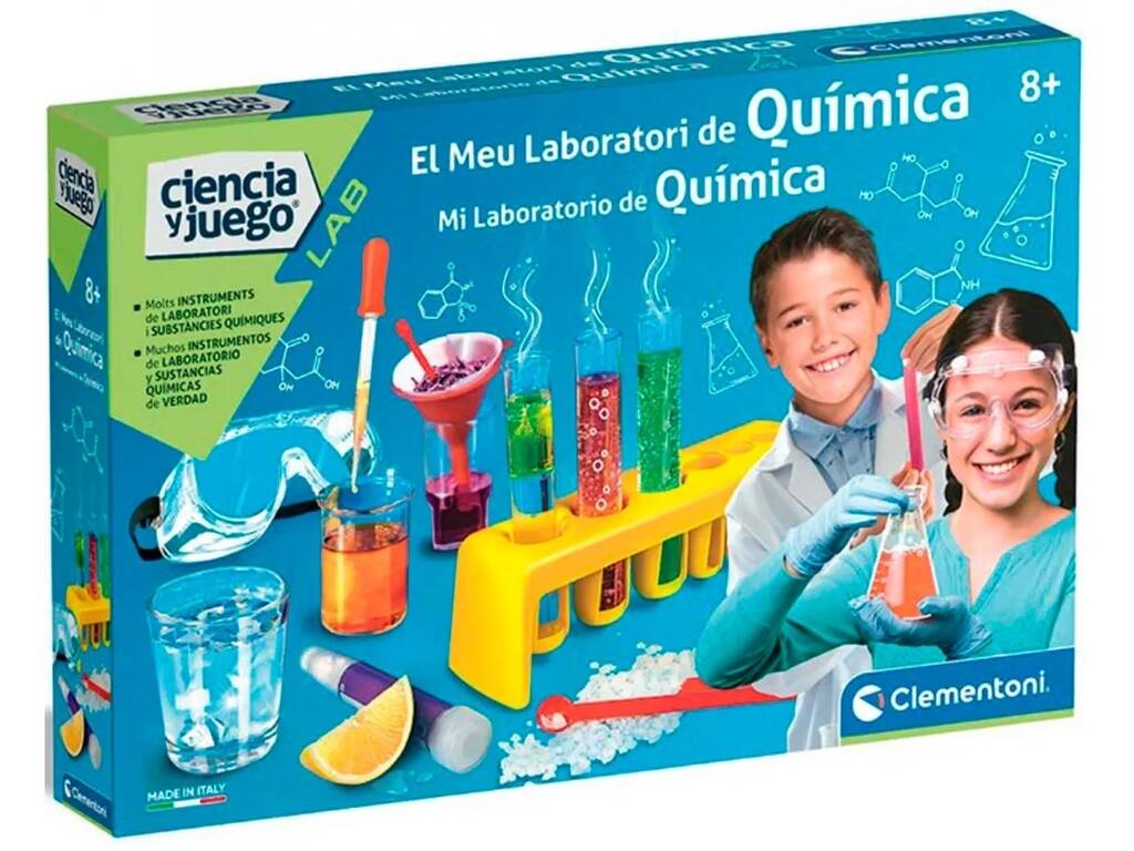 O Meu Laboratório de Química Clementoni 80627