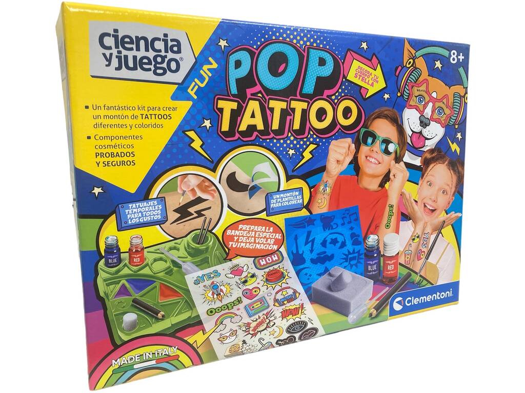 Pop Tattoo Clementoni 55518