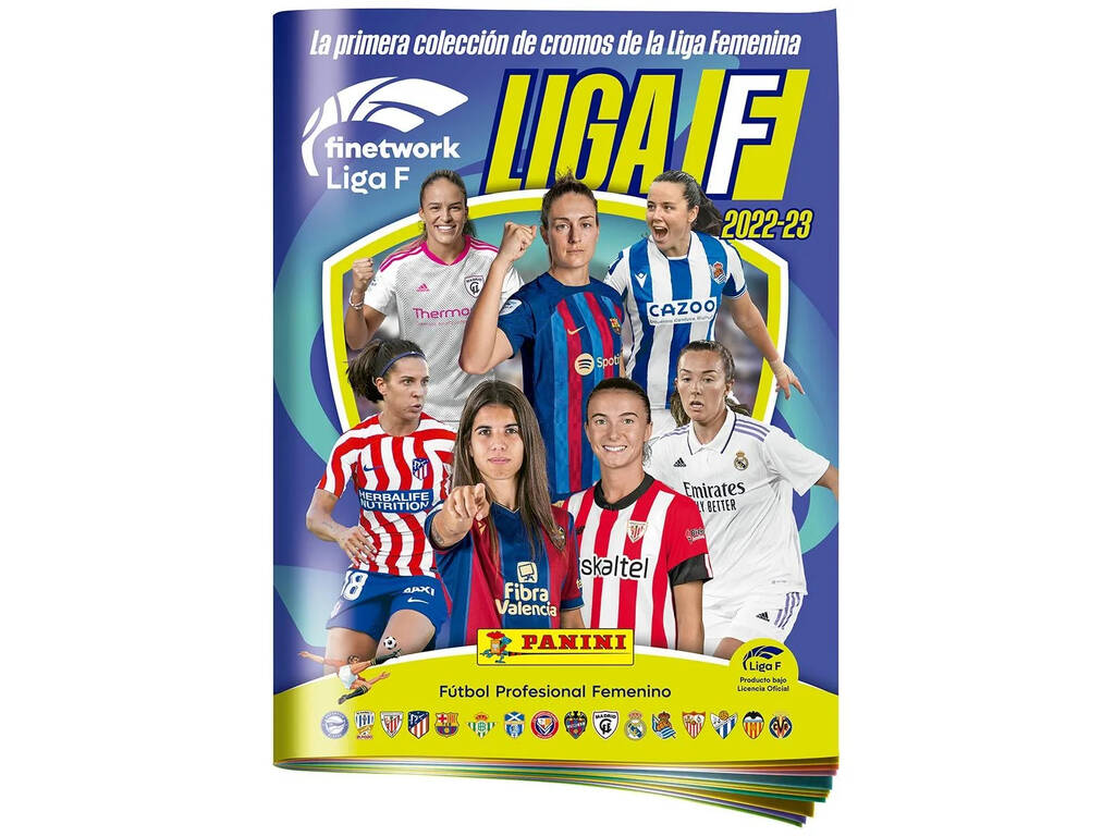 Liga Femminile 22-23 Starter Pack Album con 4 Bustine Panini