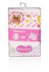 Nenuco Pack 3 Famosa Windeln NFN41000
