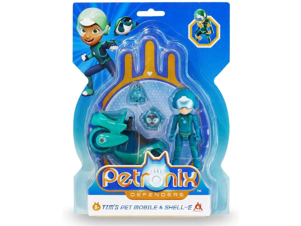 Petronix Defenders Pet Mobil mit berühmter Figur PET01000
