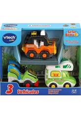 imagen Tut Tut Bólidos Serie Pro Pack 3 Vehículos Especiales Vtech 420567