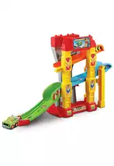 Tut Tut Bólidos 4 em 1 Pista de Corridas + Simón O Carro de Competição Vtech 556522