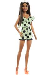 Barbie Fashionista Asymmetrisches Kleid Mattel HJR99
