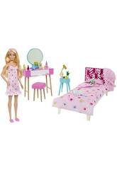 Barbie-Schlafzimmer Mattel HPT55