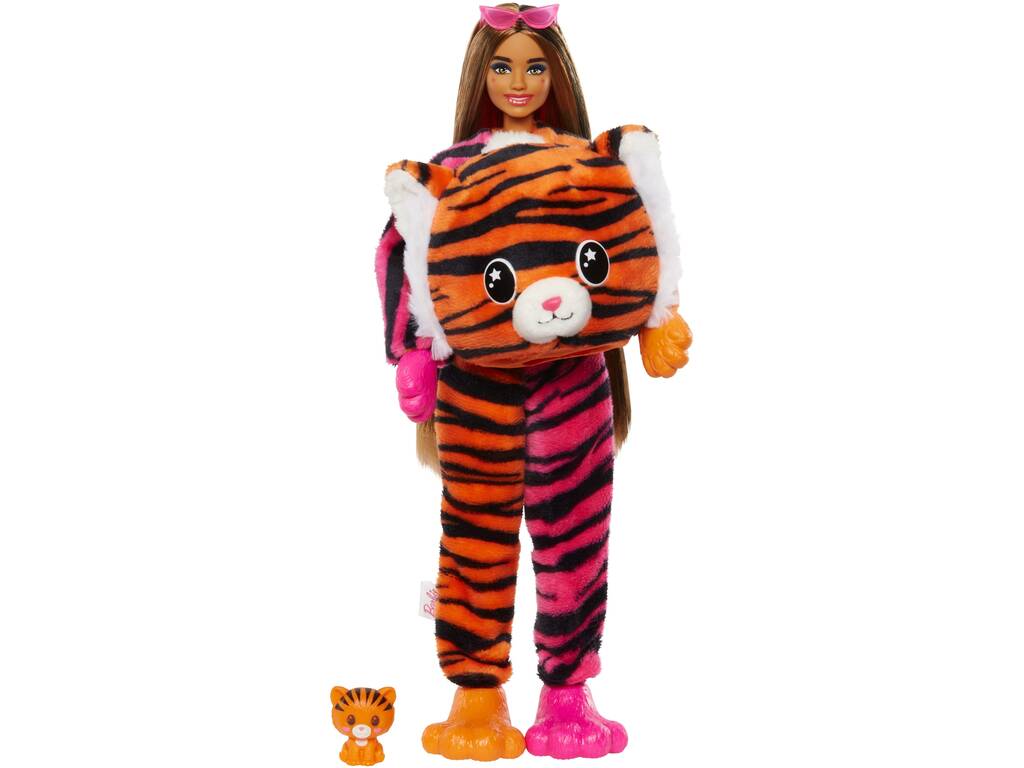 Barbie Cutie enthüllt Friends of the Jungle Tiger Mattel HKP99