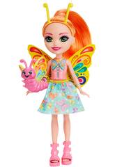 Enchantimals City Tails Bambola Belisse Butterfly e Dart Mattel HKN12