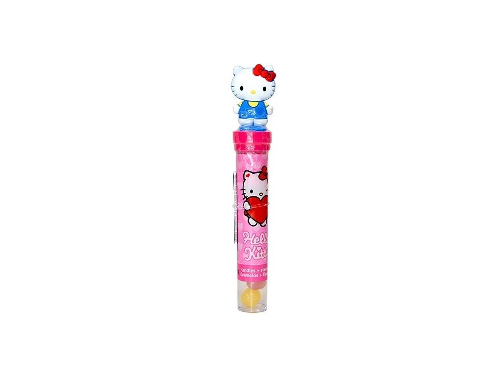 Tube Hello Kitty avec tampon et bonbons Miguelañez 734460