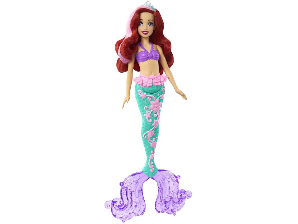 Princesas Disney Muñeca Ariel Toque de Color Mattel HLW00