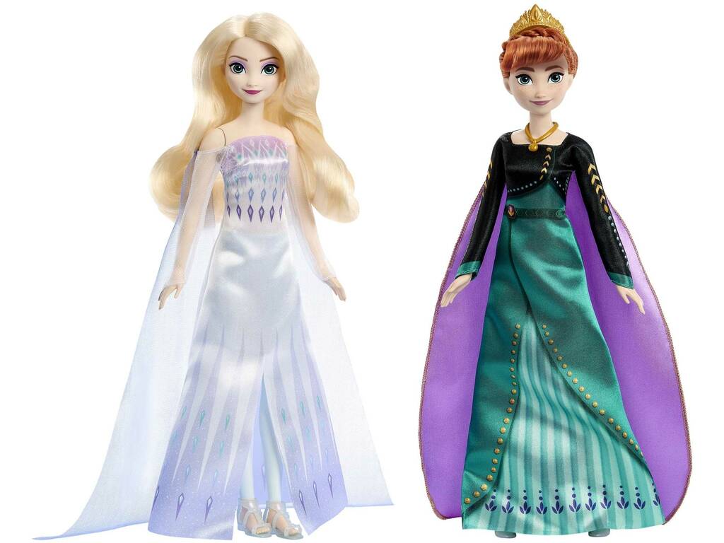 Frozen Regine delle nevi bambole Elsa e Anna Mattel HMK51