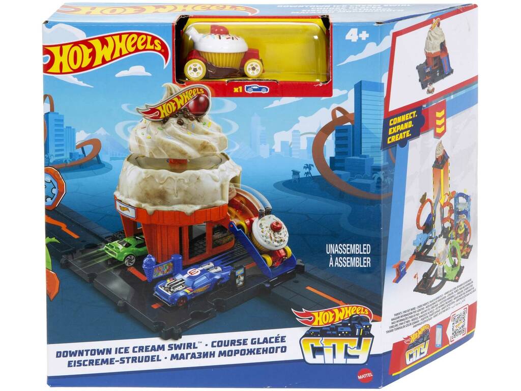 Hot Wheels City Venda de Sorvetes Mattel HKX38