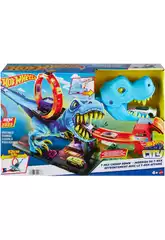 Hot Wheels City Sfida del T-Rex Mattel HKX42