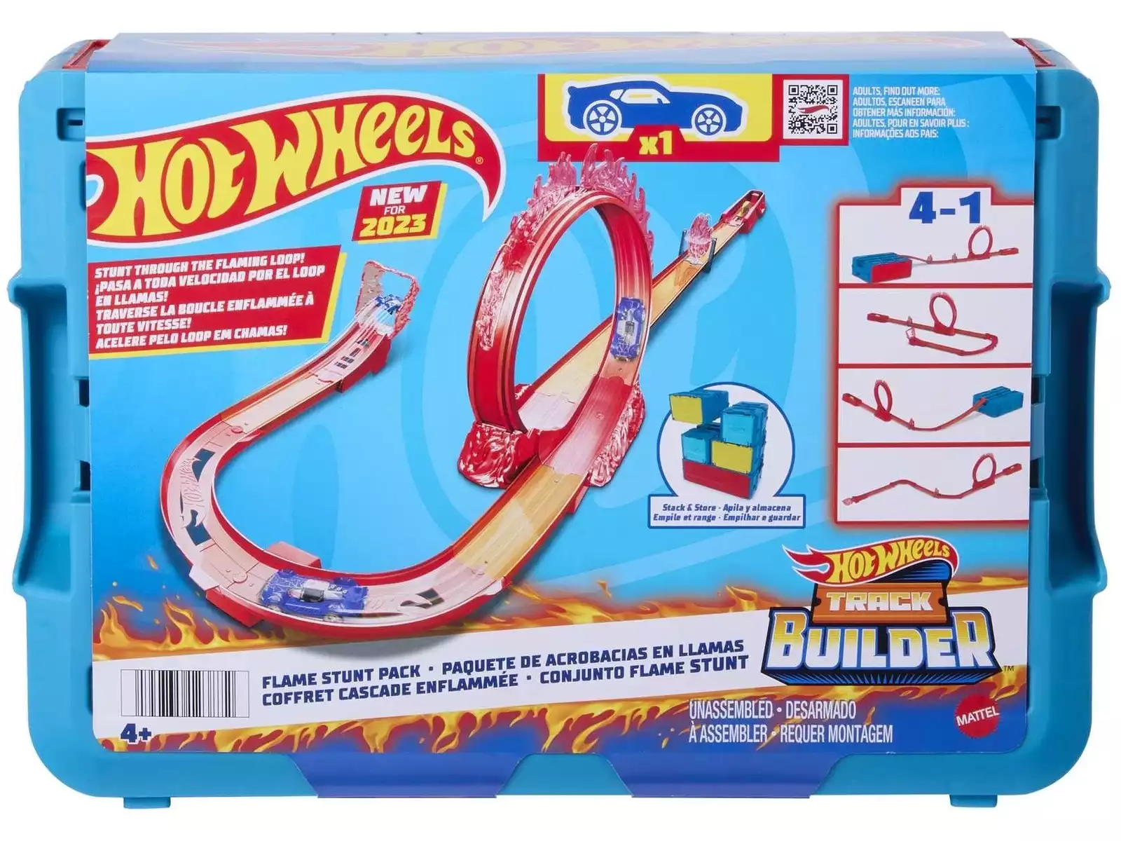 Hot Wheels Track Builder - Choque de Gelo
