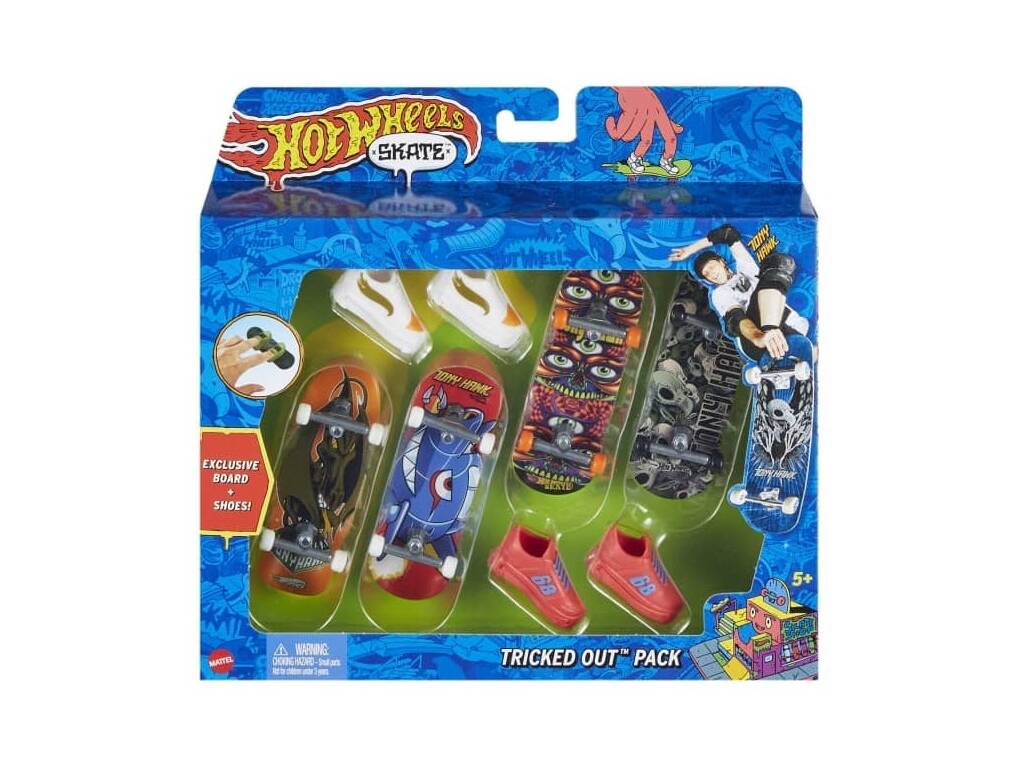 Hot Wheels Skate Pack Tricked Out Mattel HGT84