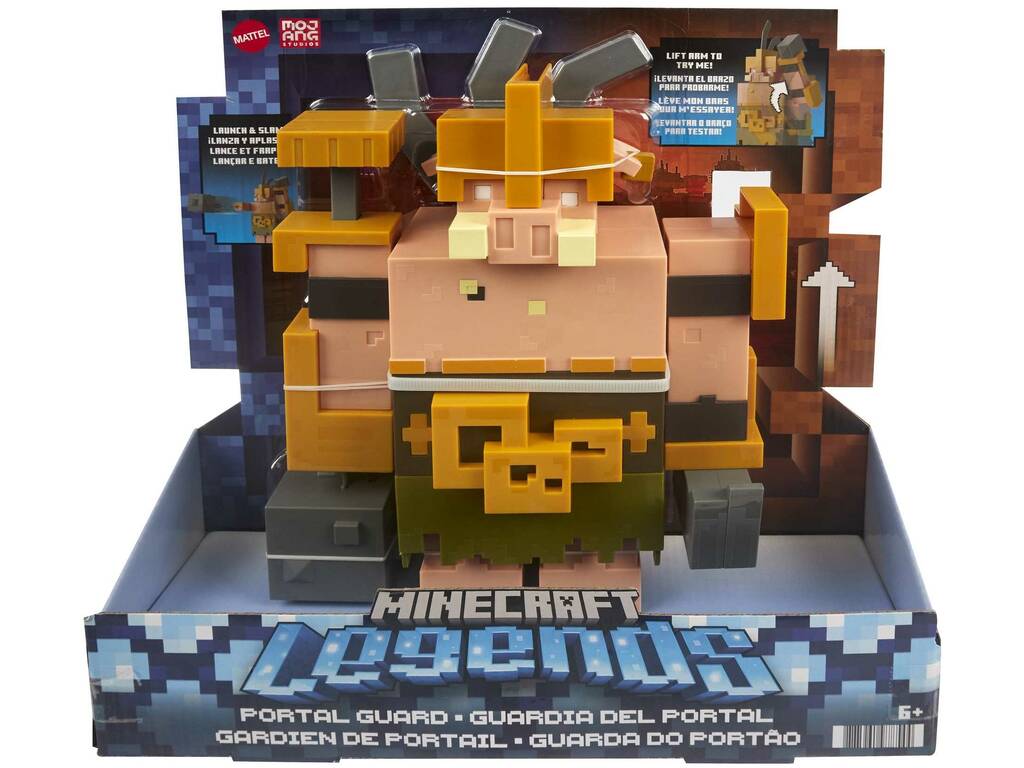 Minecraft Legends Guardião do Portal Mattel GYR77