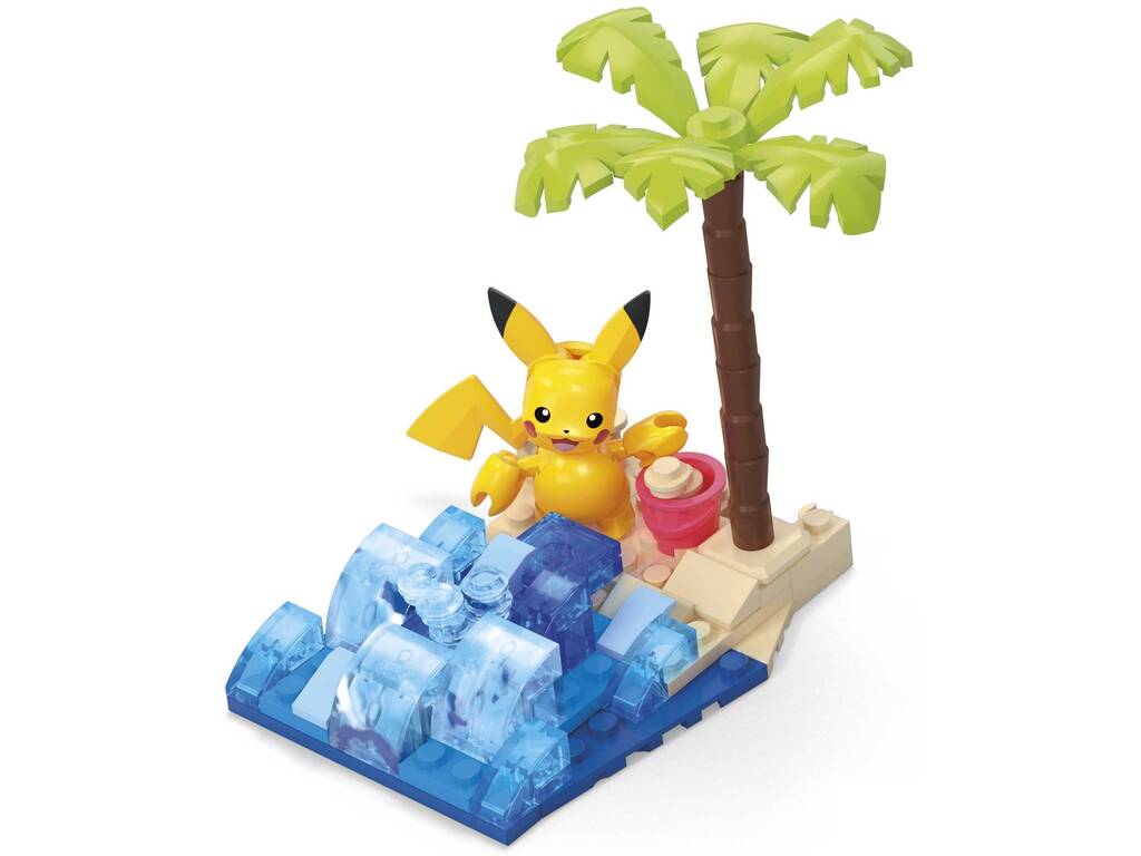 Pokémon Mega Pack Diversão na Praia de Pikachu Mattel HDL76