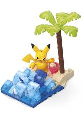 imagen Pokémon Mega Pack Diversão na Praia de Pikachu Mattel HDL76