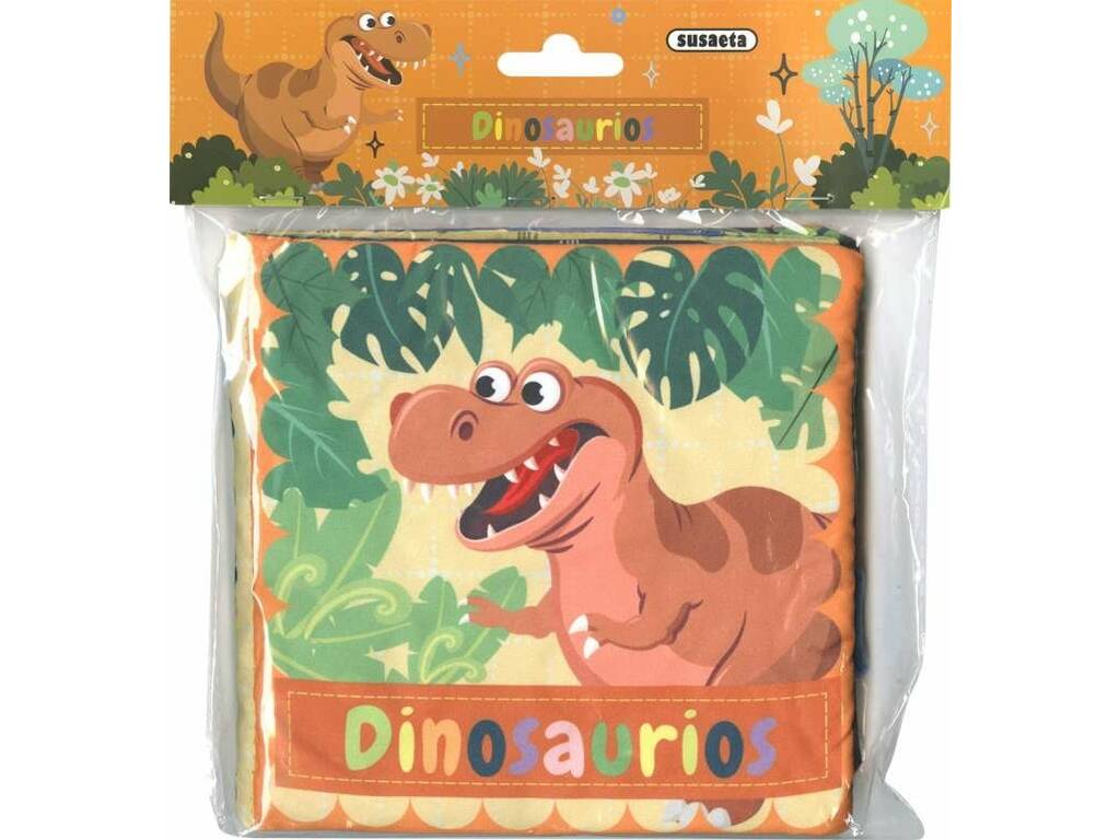 Livre en tissu Colitas Dinosaurios Susaeta S3575001