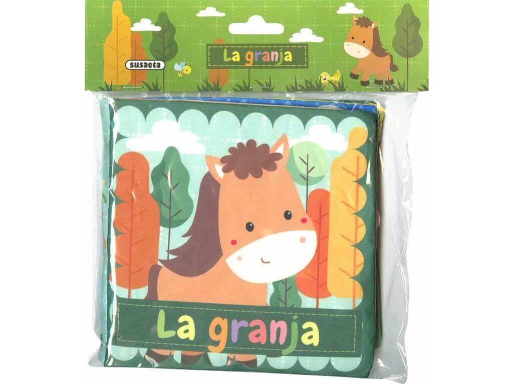 Livre en tissu Colitas La Granja Susaeta S3575002