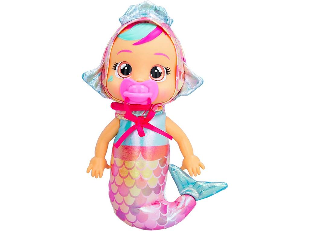 Cry Babies Tiny Cuddles Mermaids Bambola Melody IMC Toys 908475