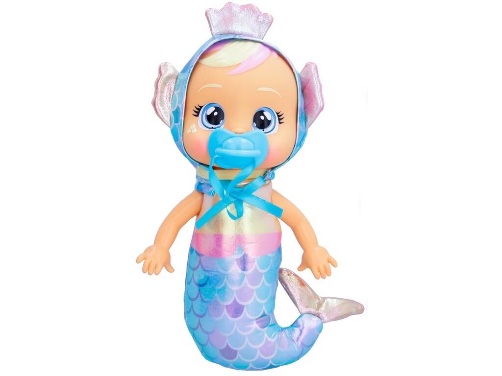 Bebés Chorões Tiny Cuddles Mermaids Boneca Giselle IMC Toys 908482