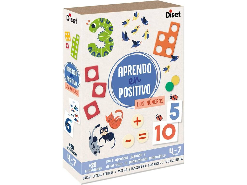 Jogo Didático em Puzzle - Os Números - EDUCA - 5,28 € - Brinquedos